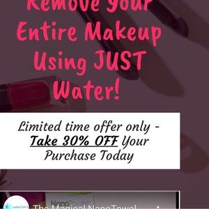 Get 30% Off $16.95 NanoTowels Makeup Remover!!!